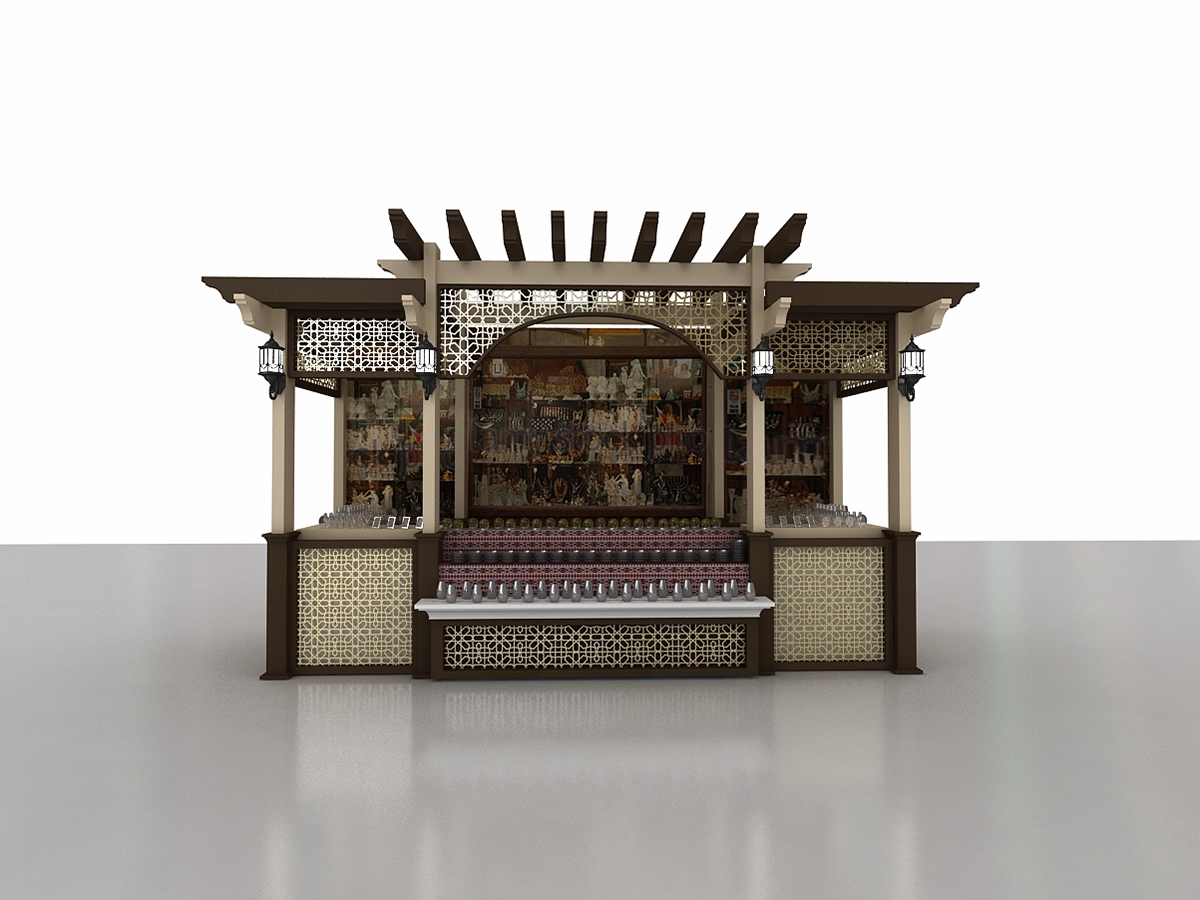  Souvenir Gift Kiosk