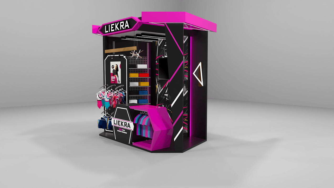 Sports Suit Display Booth