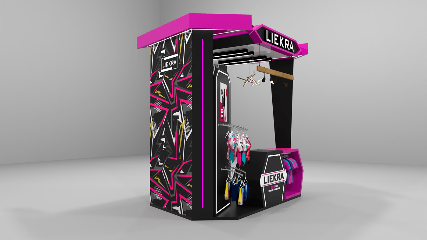 Sports Suit Display Booth