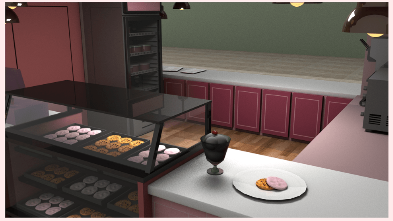 Strawberry Kiosk 