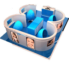 teeth whitening station