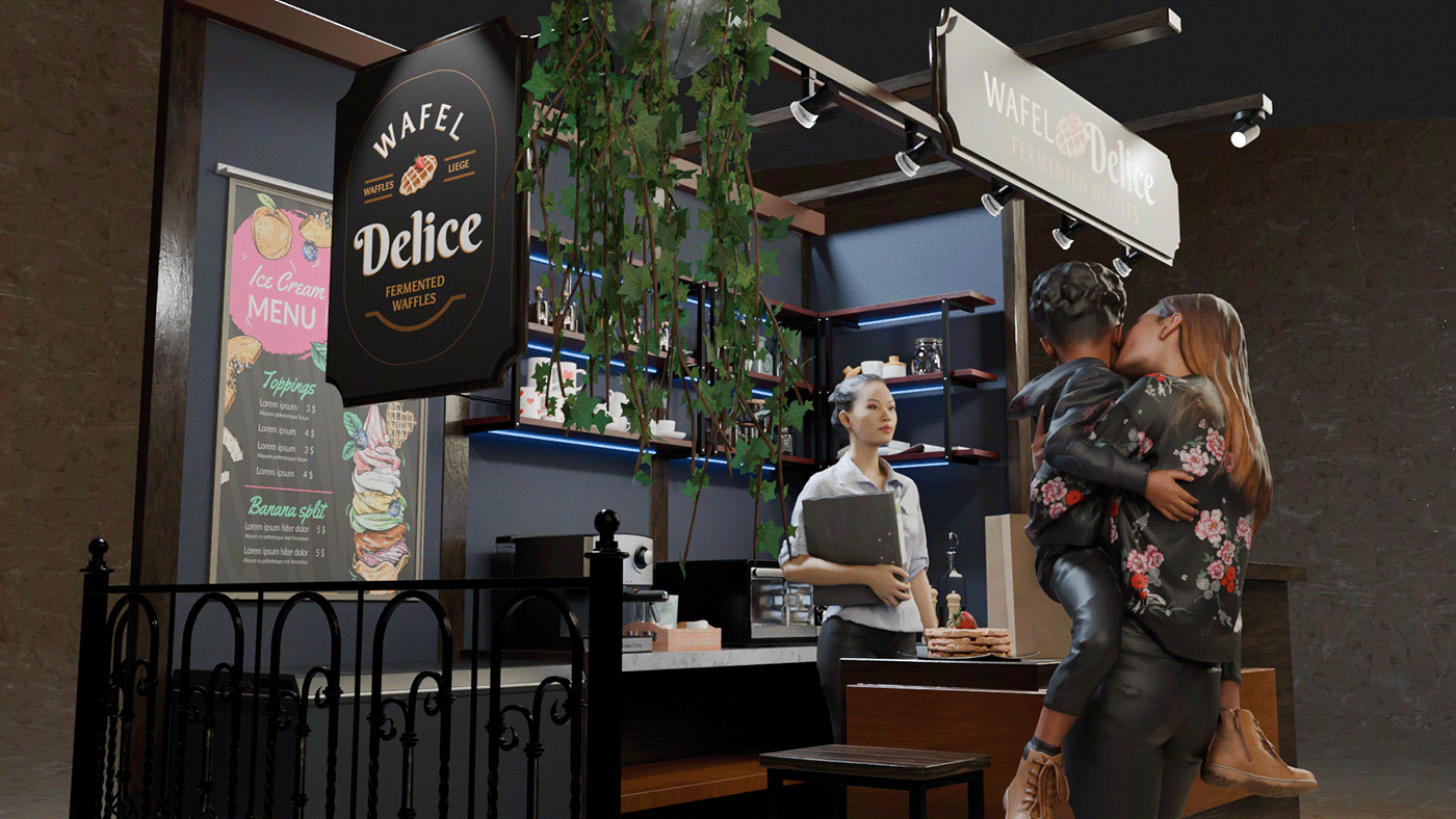 waffle kiosk