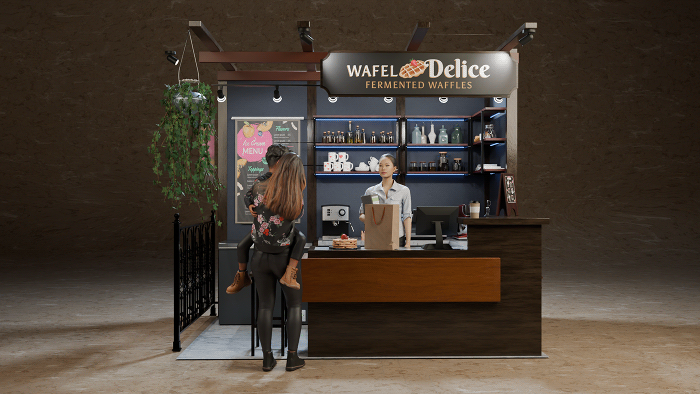 waffle kiosk