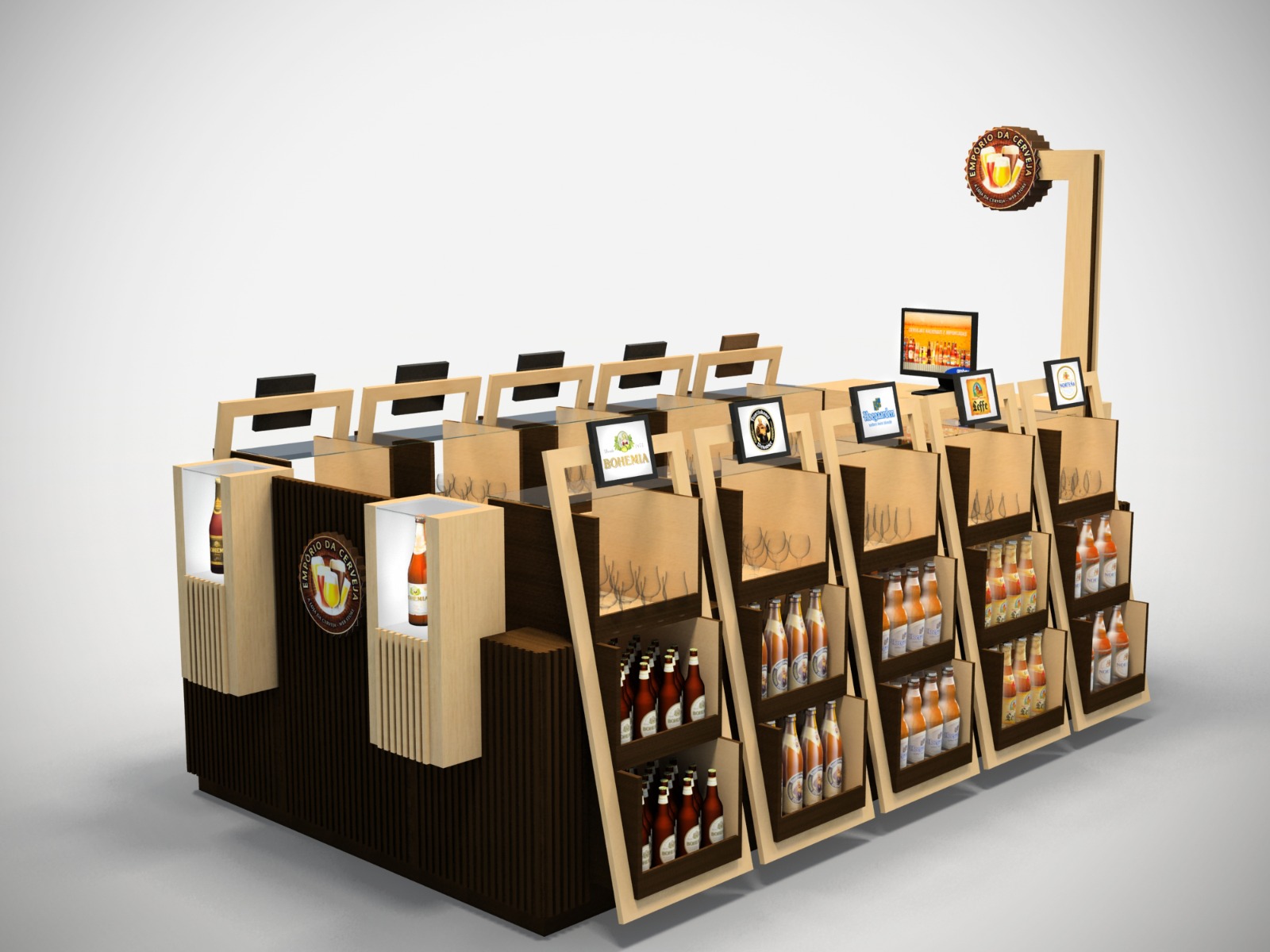 Wine Exhibition Booth