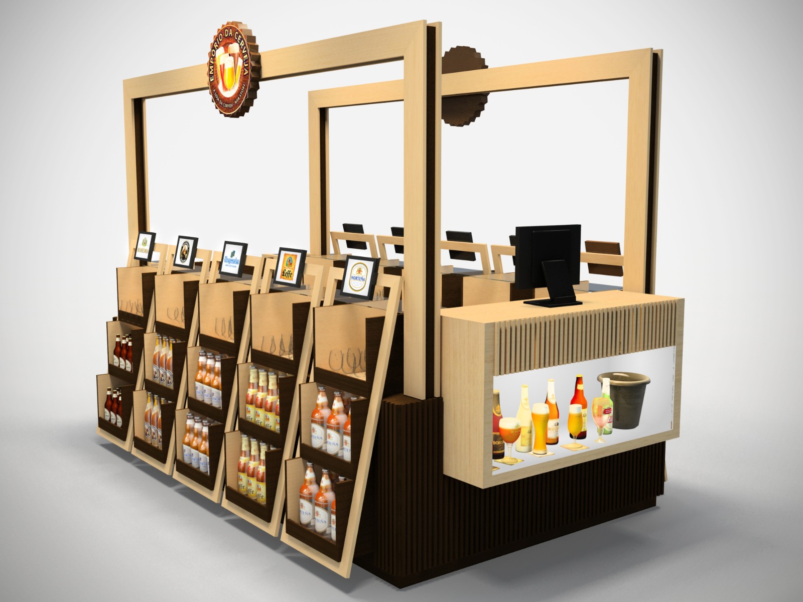 Wine Exhibition Booth