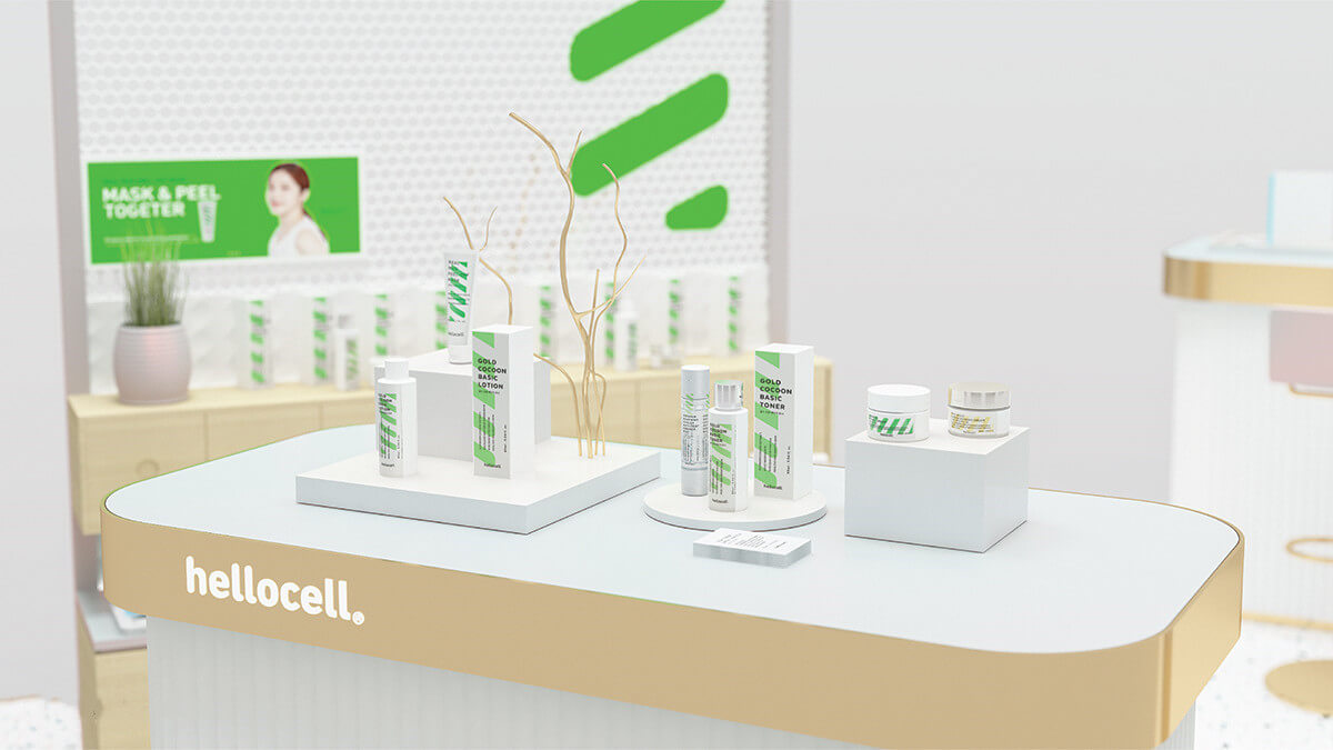 cosmetic kiosk