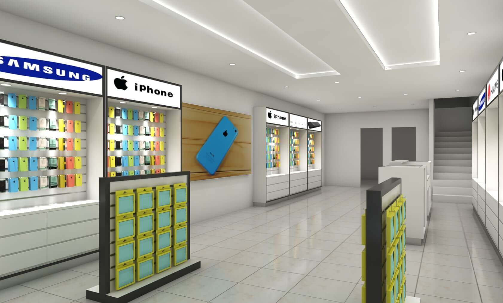 Phone shop design