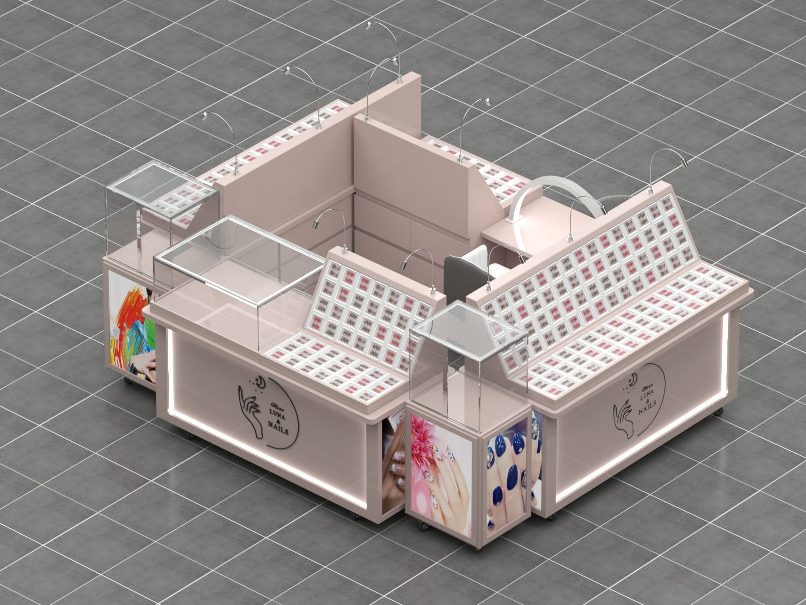 Wearable Nail Kiosk