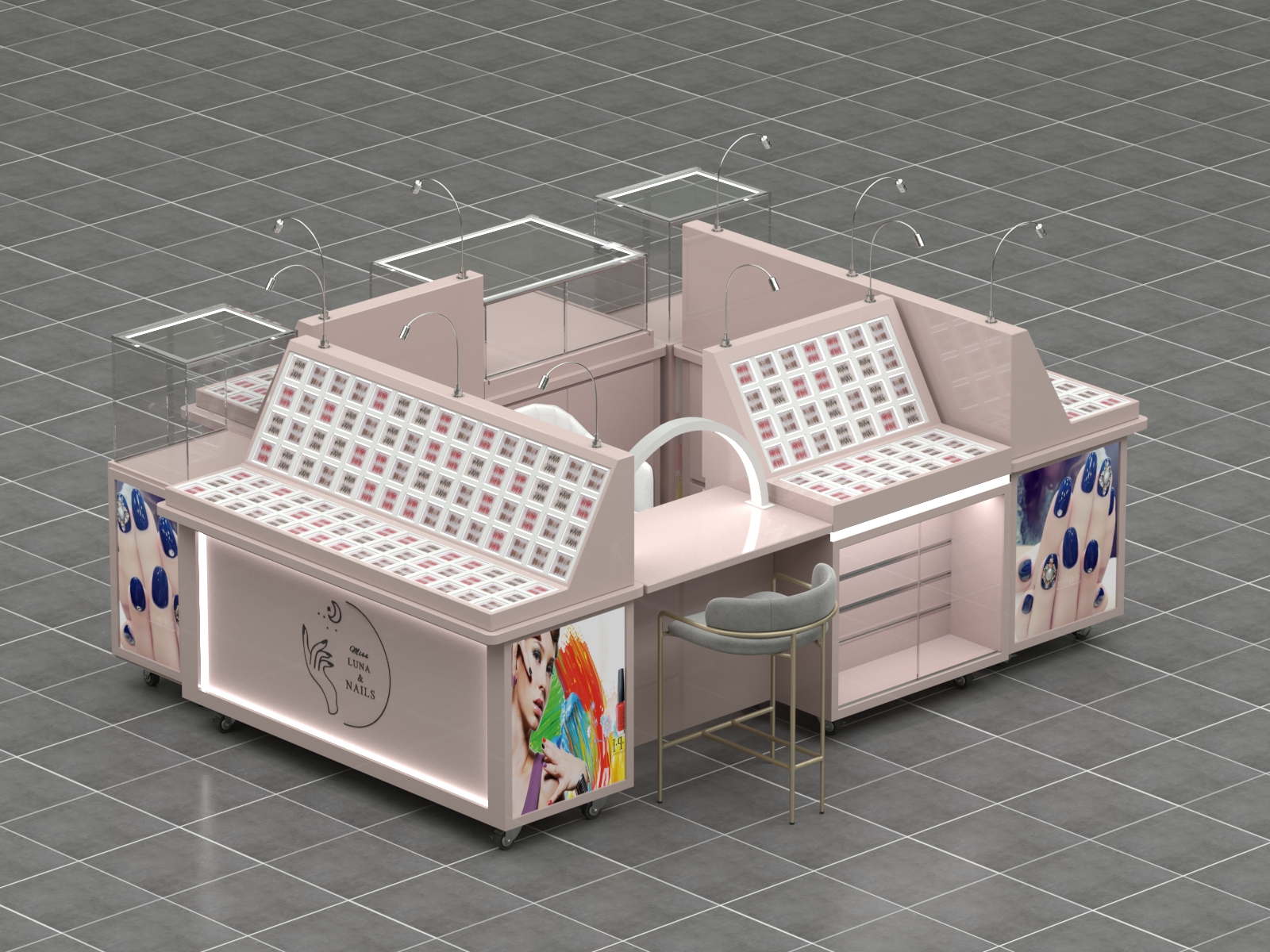 Wearable Nail Kiosk