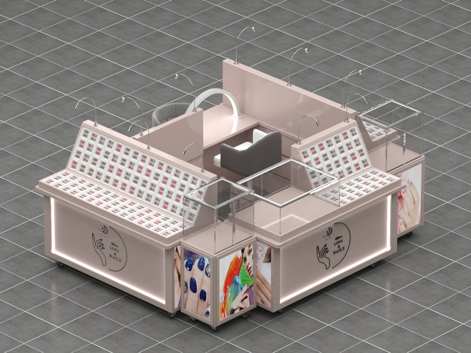 Wearable Nail Kiosk