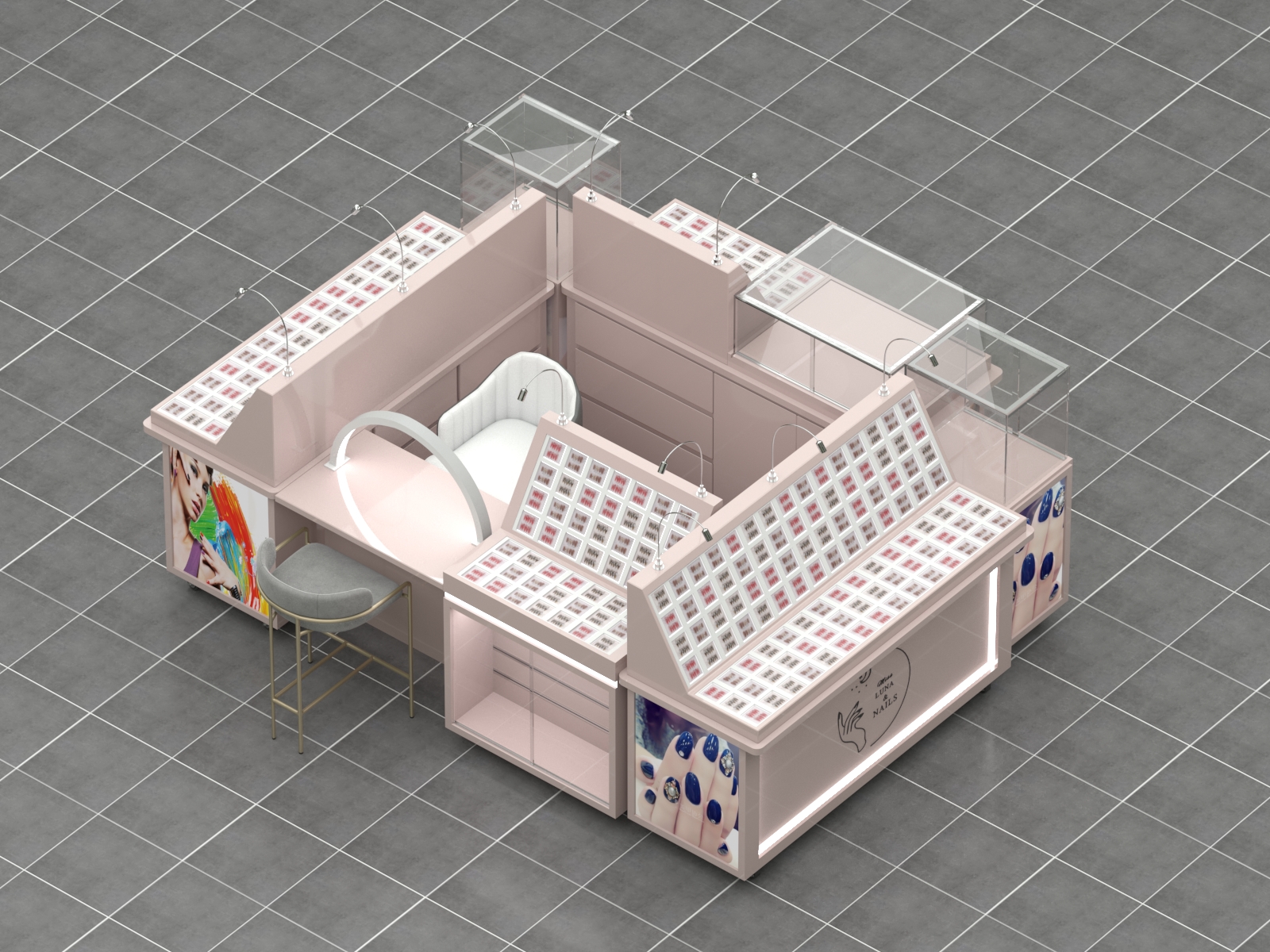 Wearable Nail Kiosk