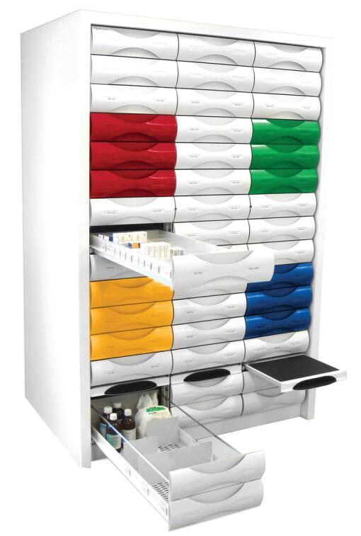 pharmacy drawer cabinet