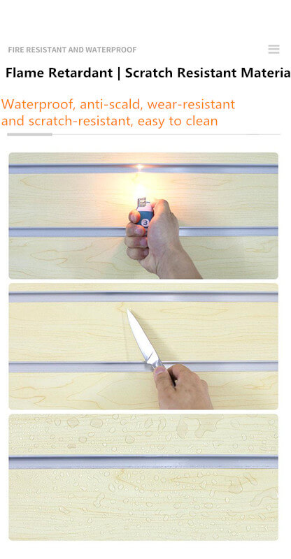 slat wall display