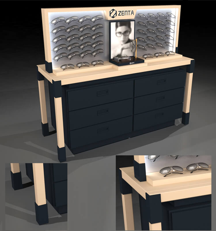 optical display stand
