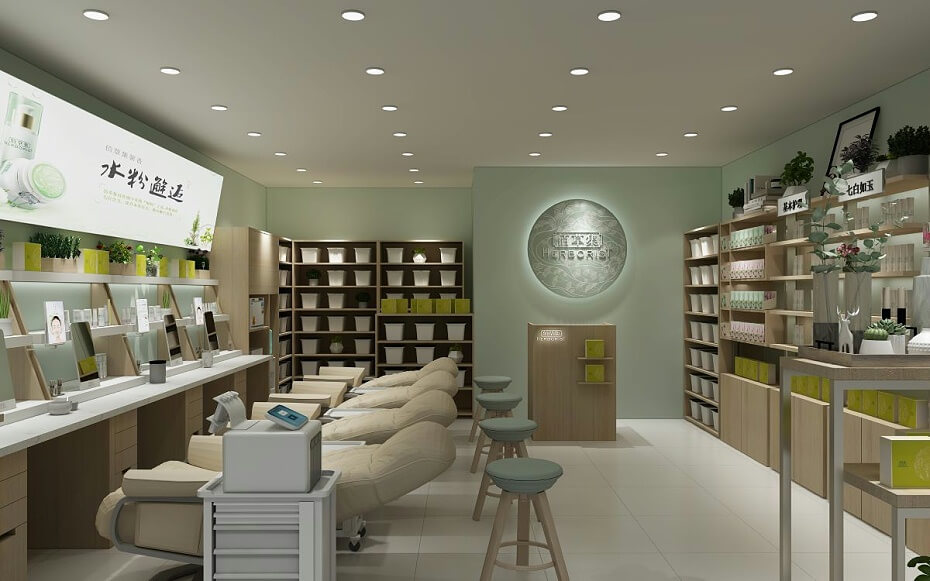 cosmetic store design
