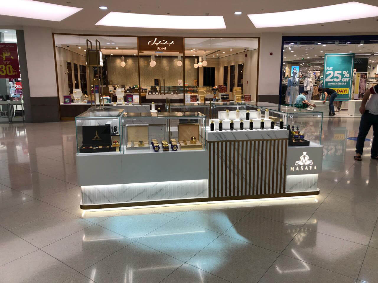 perfume booth