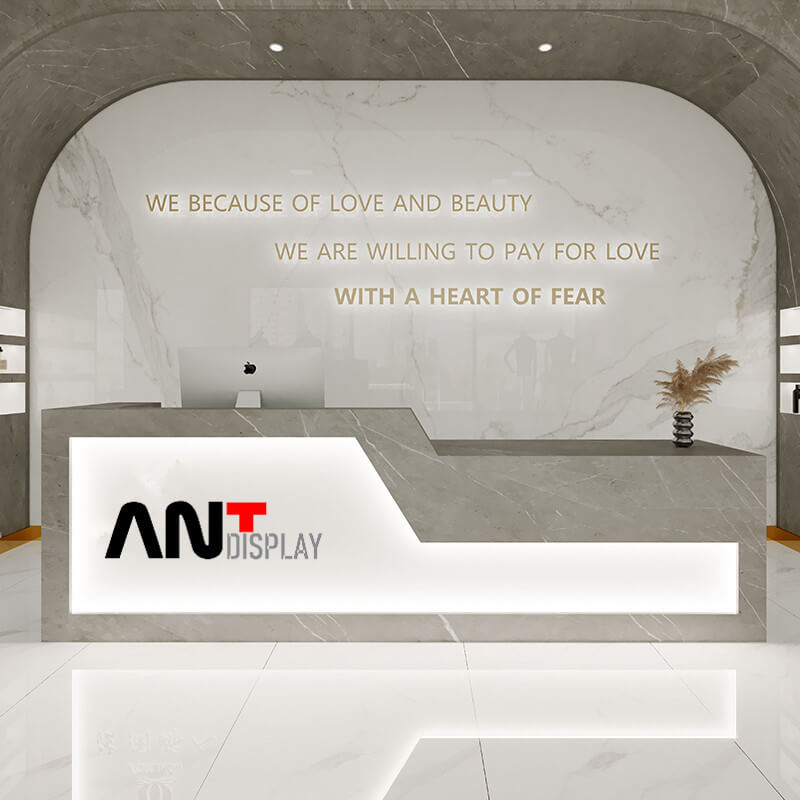 reception counter design