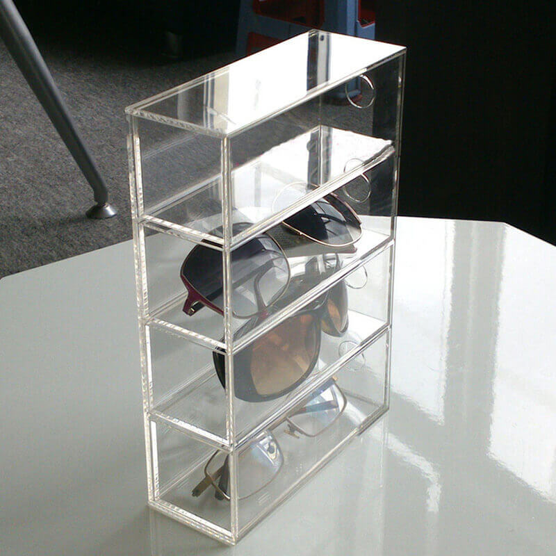sunglasses display shelf