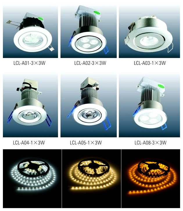 acrylic cabinet lights