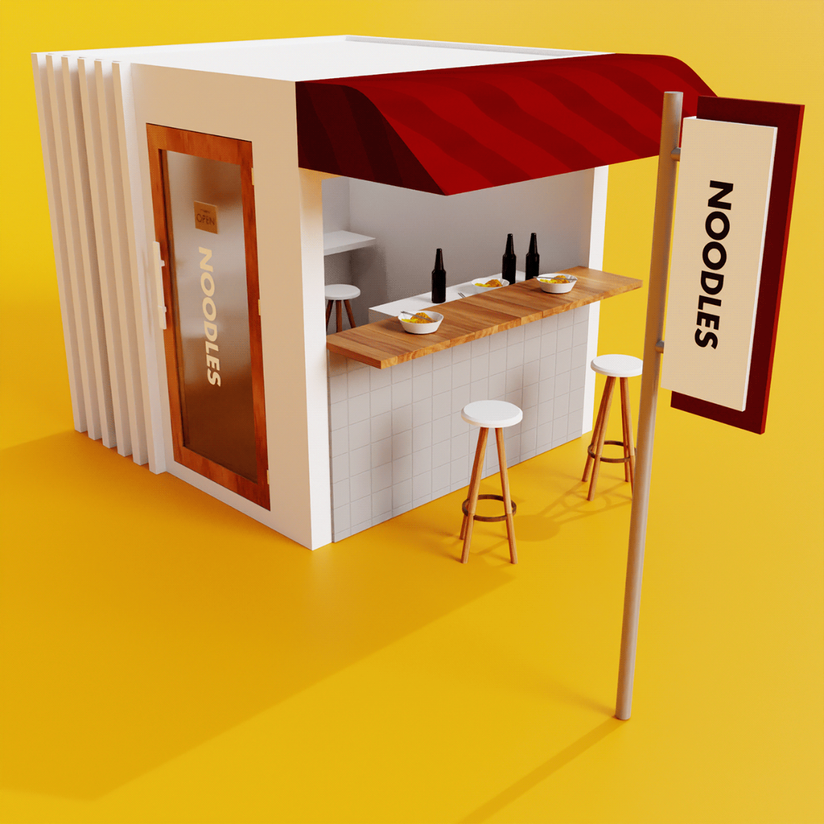outdoor kiosk