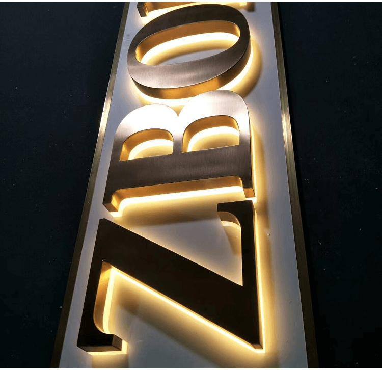 lighted logo