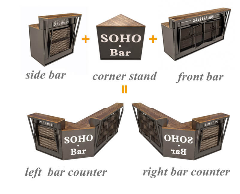 layout of reception counter