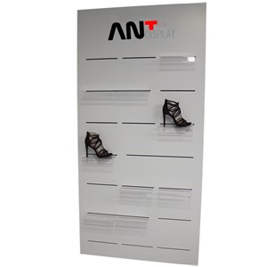 shoe display wall