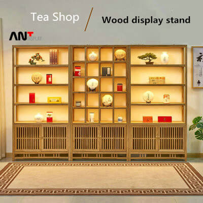 wood display shelf