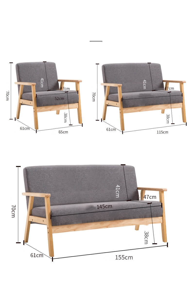 Sofa size