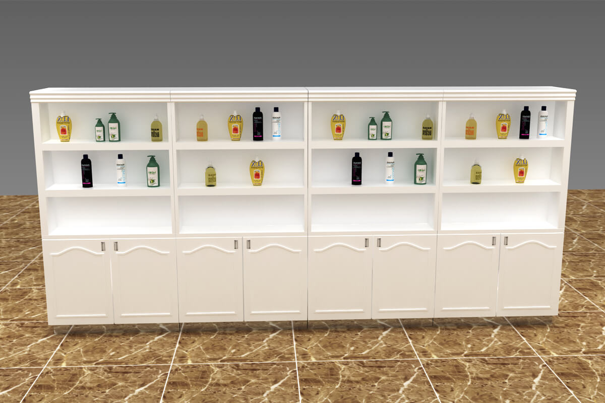COSMETIC DISPLAY SHELF