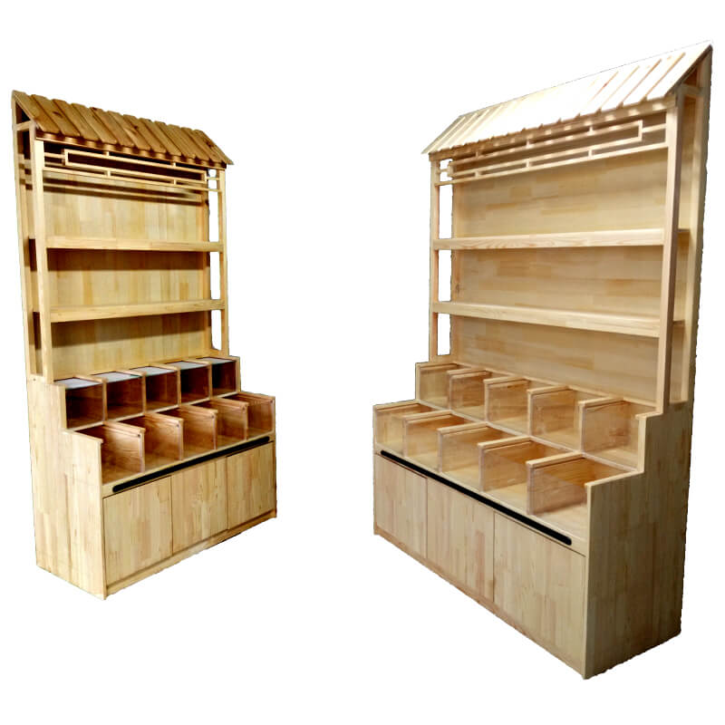 wood display shelf