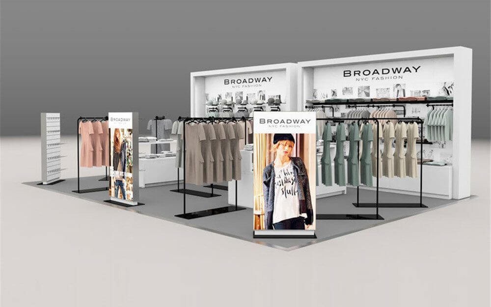 clothing kiosk