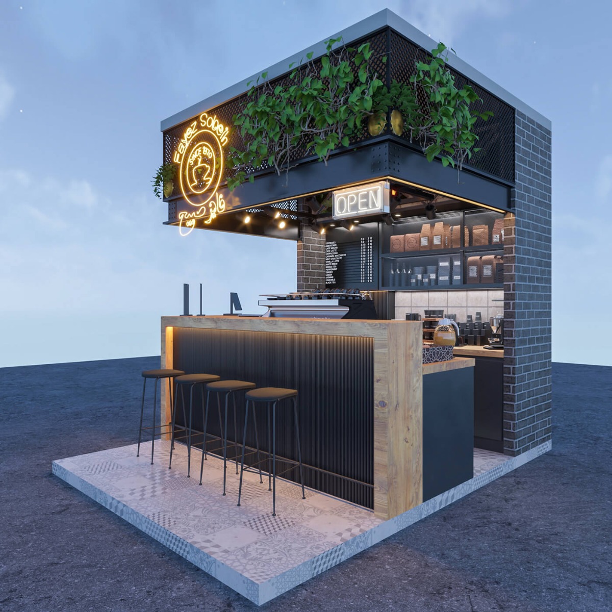 kiosk