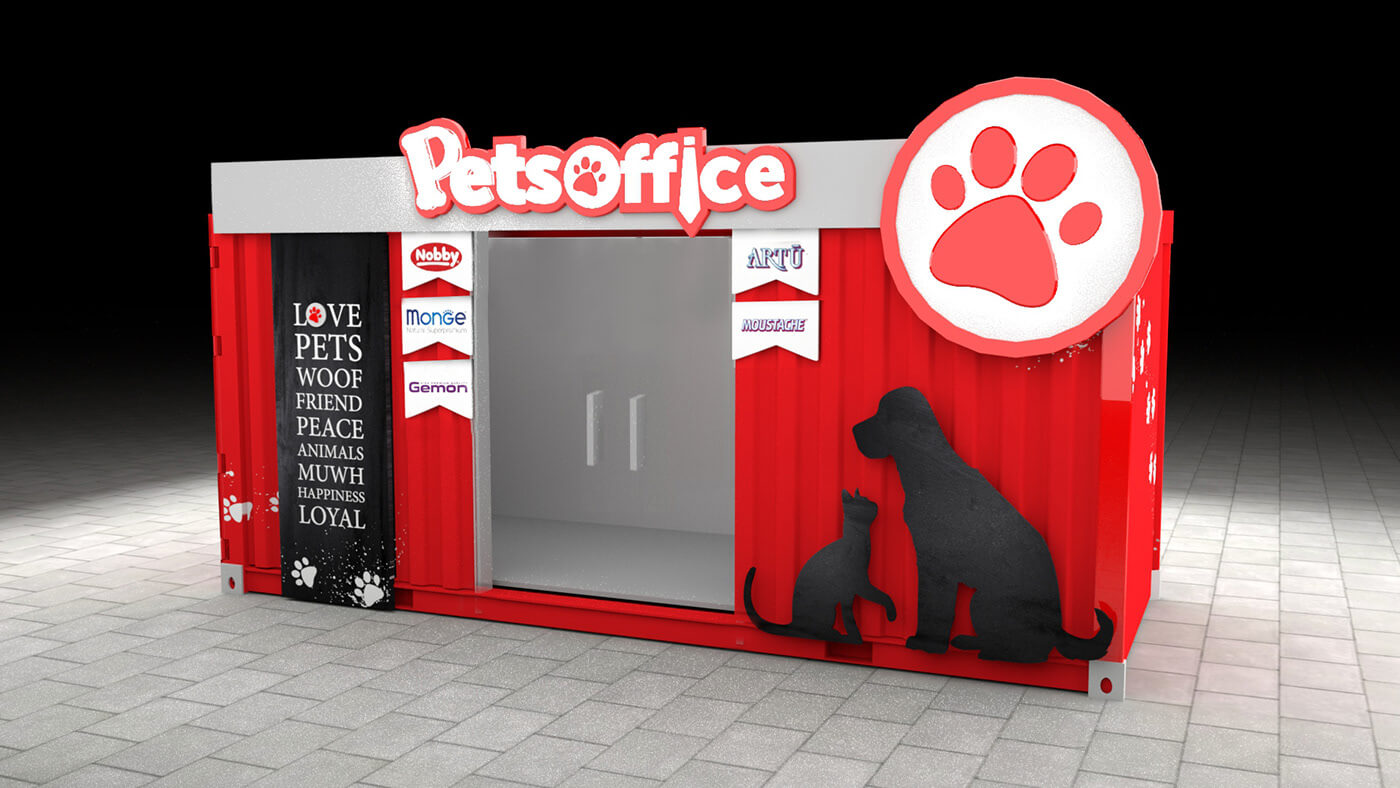 container kiosk