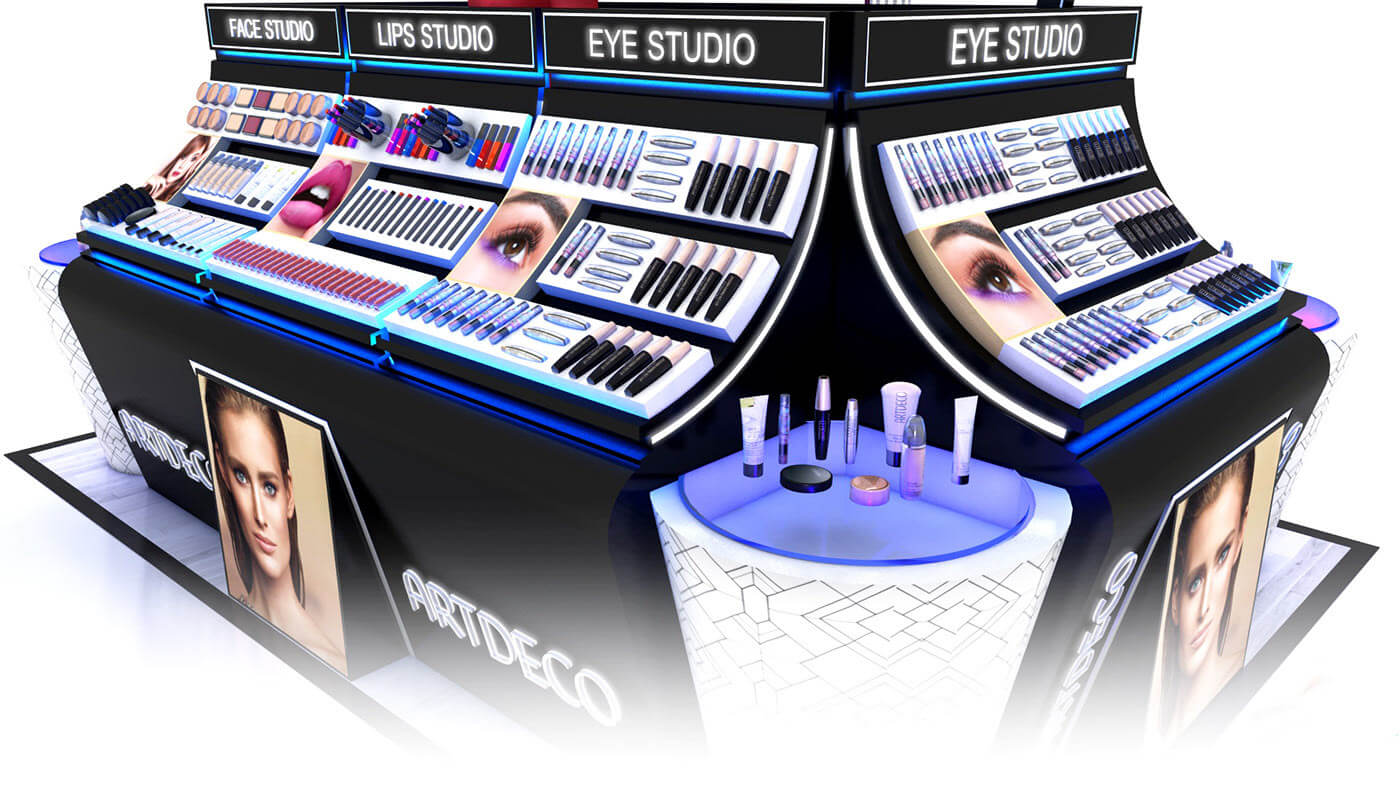 makeup counter