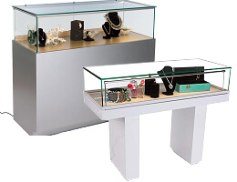 jewelry display counter