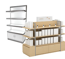 mobile store gondola display