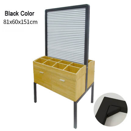 wood display stand