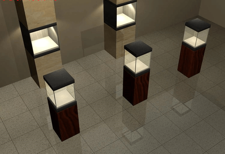 glass showcase