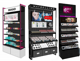 Makeup Display Rack & shelves