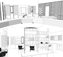 Optical Store Interior Design 