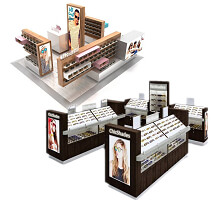 Sunglass Kiosk in Mall 
