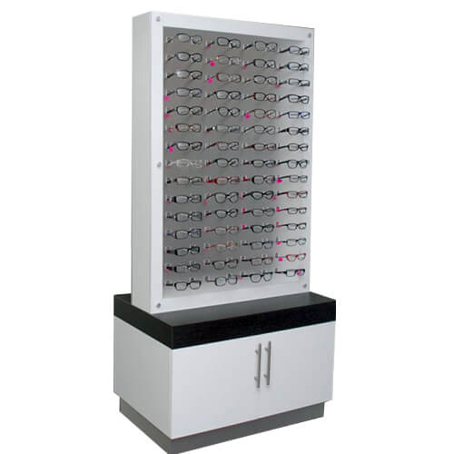 eyewear display cabinet showcase
