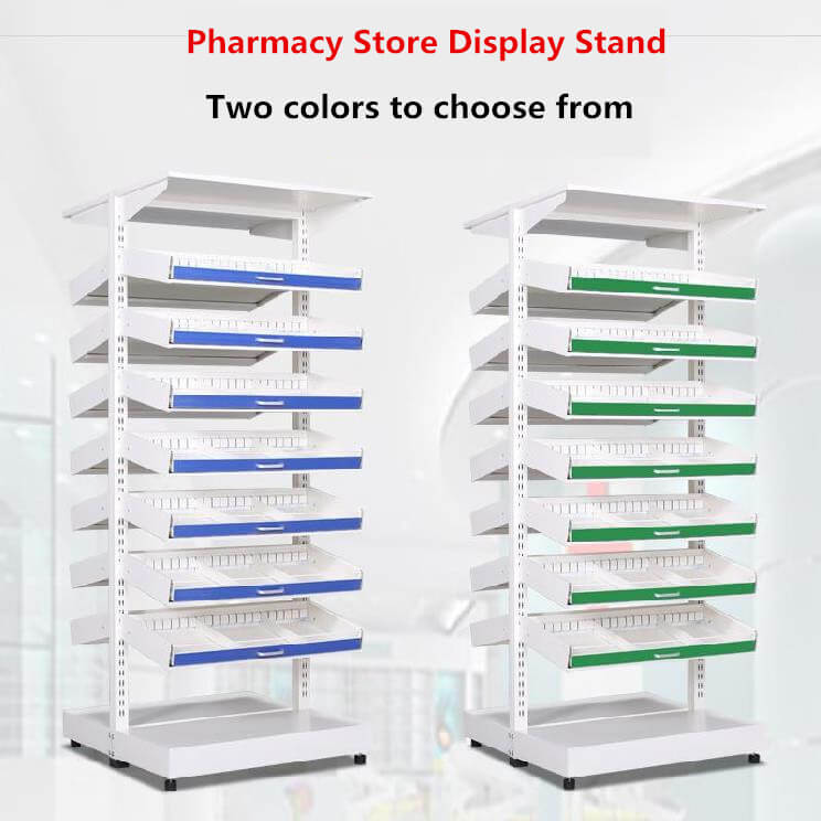 pharmacy display shelf