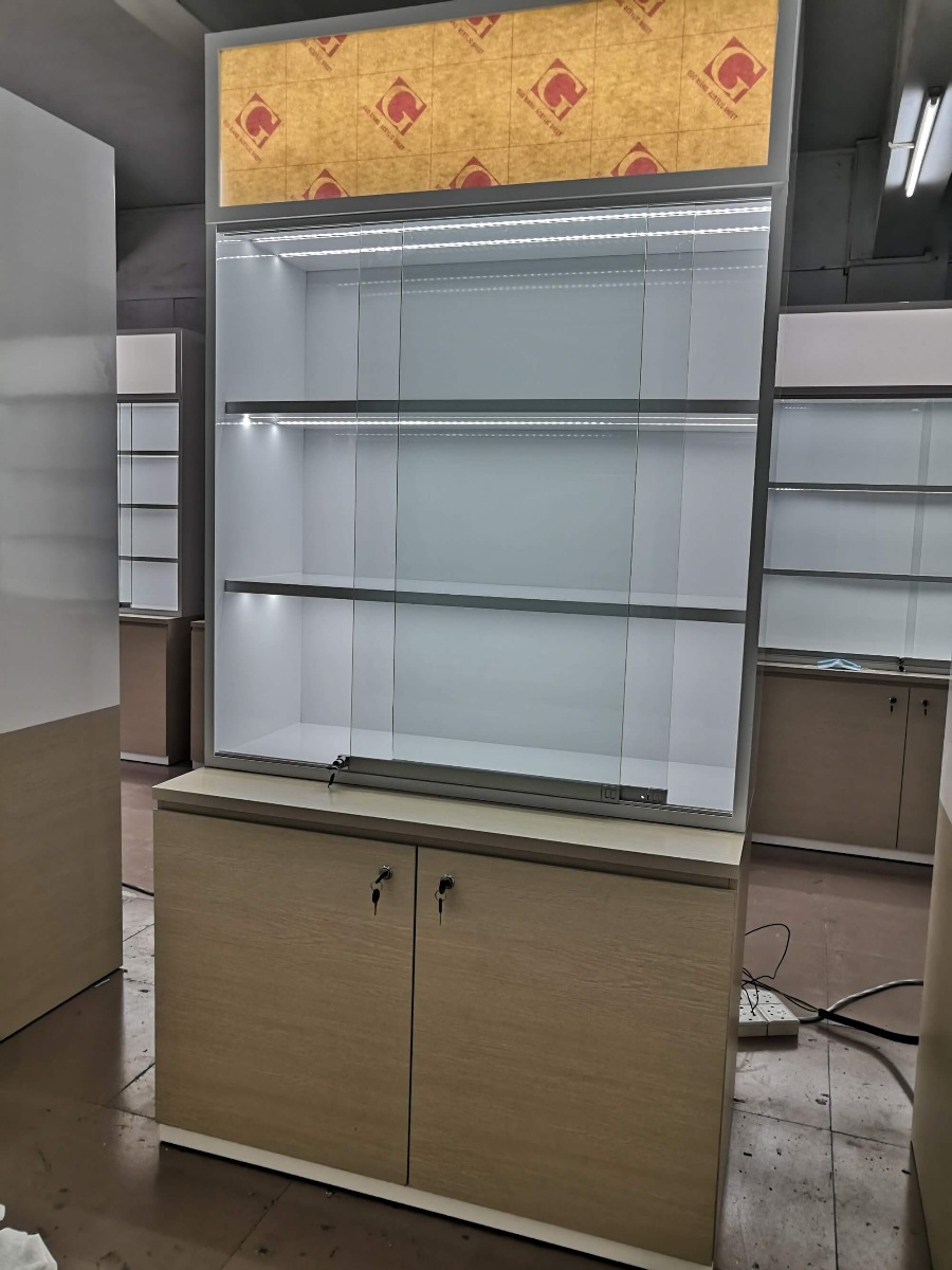 phone display cabinet