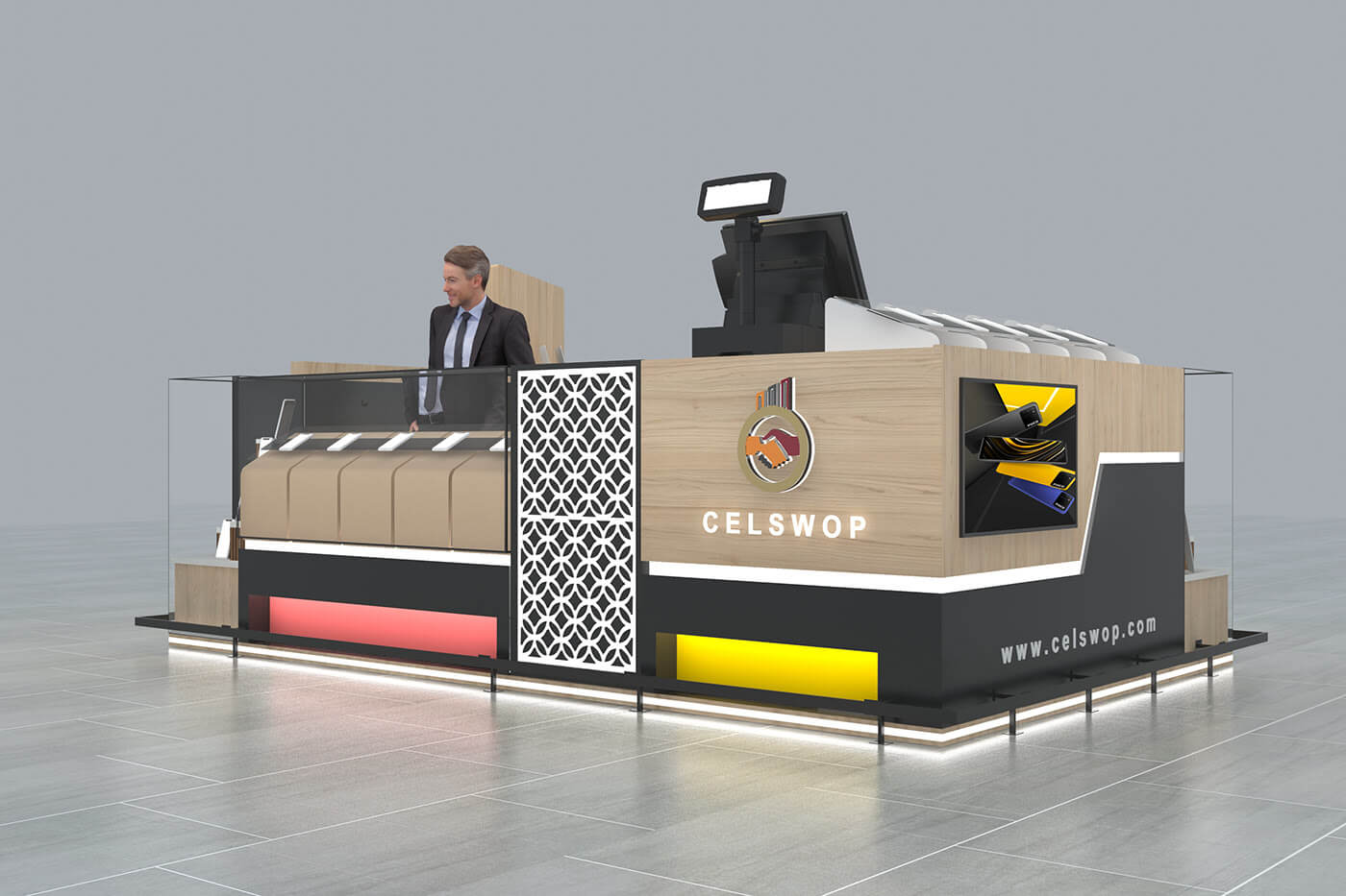 phone kiosk