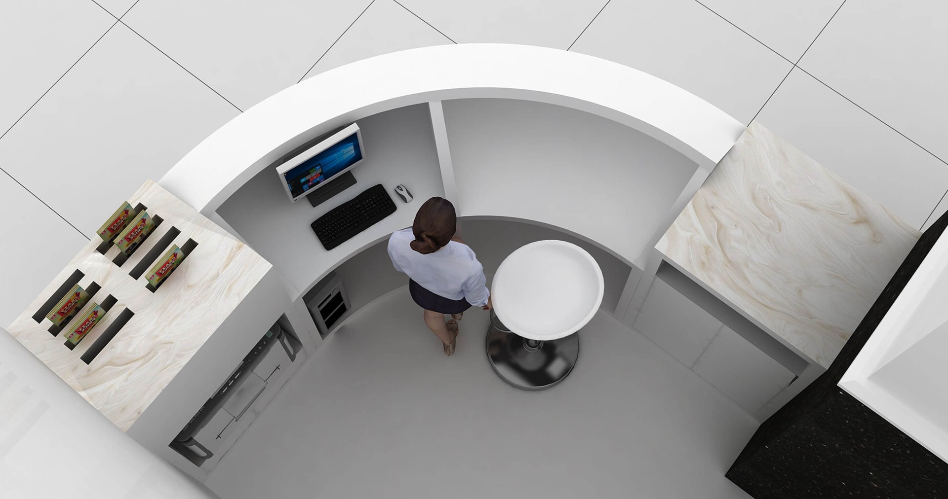 reception desk