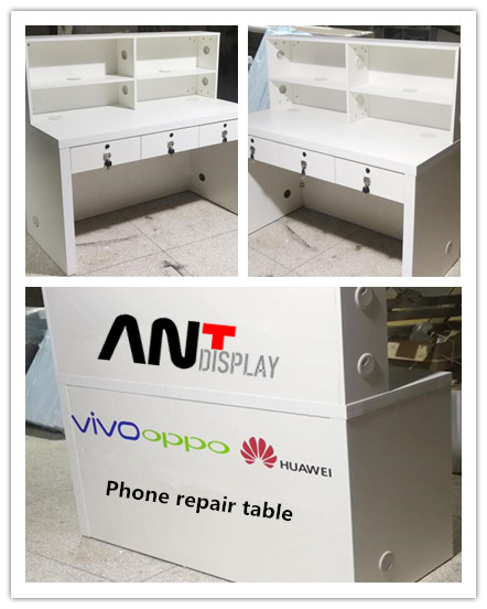 phone display table