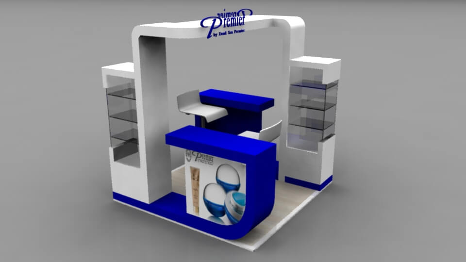 skincare kiosk