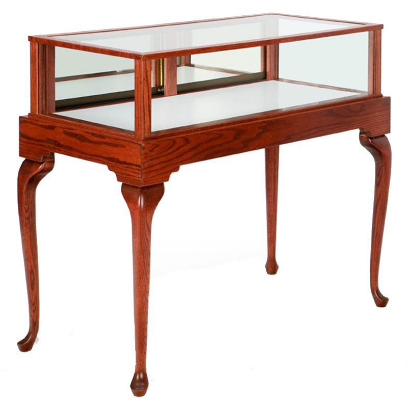Oak Wood Jewelry Display Cases